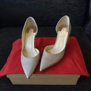 Christian Louboutin Iriza 70 Glitter Mini/Specchio